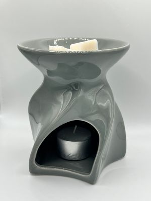 Wax Melter - Grey (incl 1 wax melt bar)