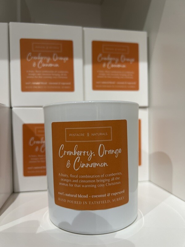 Cranberry, Orange and Cinnamon 220g (V) BOXED