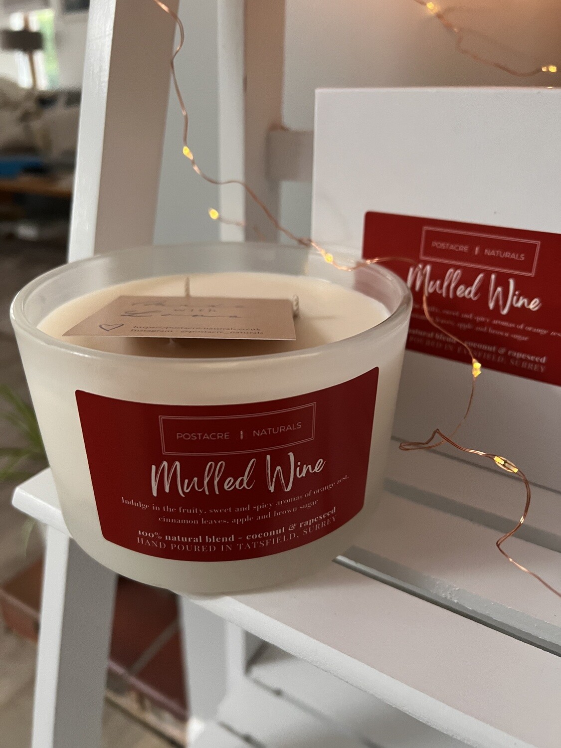 Mulled Wine - 3 Wick - Boxed (550g)(V)