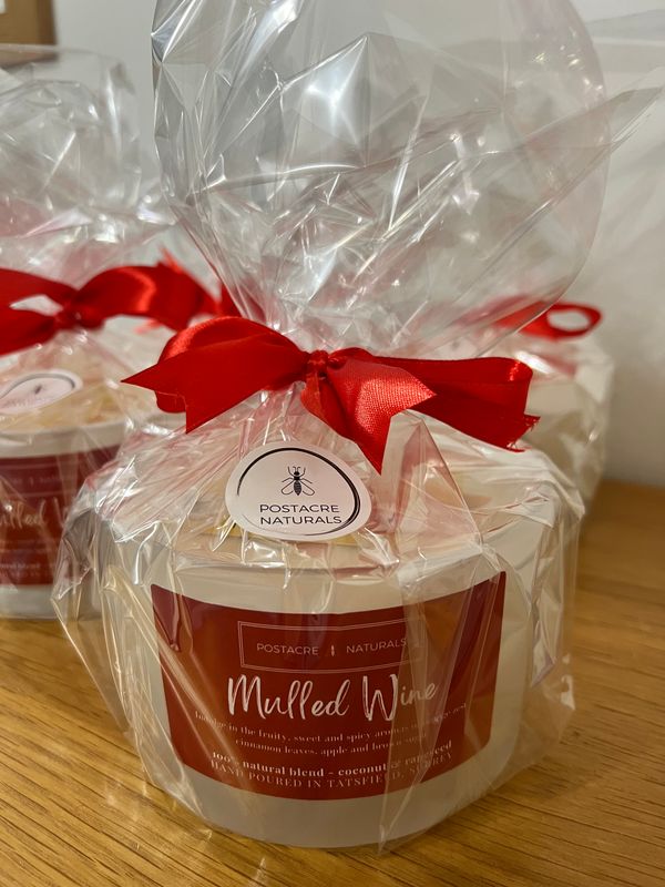 Mulled Wine - 3 Wick - Gift wrapped (550g)(V)