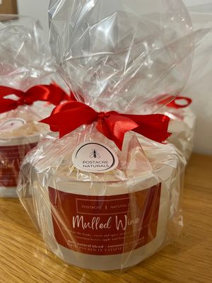 Mulled Wine - 3 Wick - Gift wrapped (550g)(V)