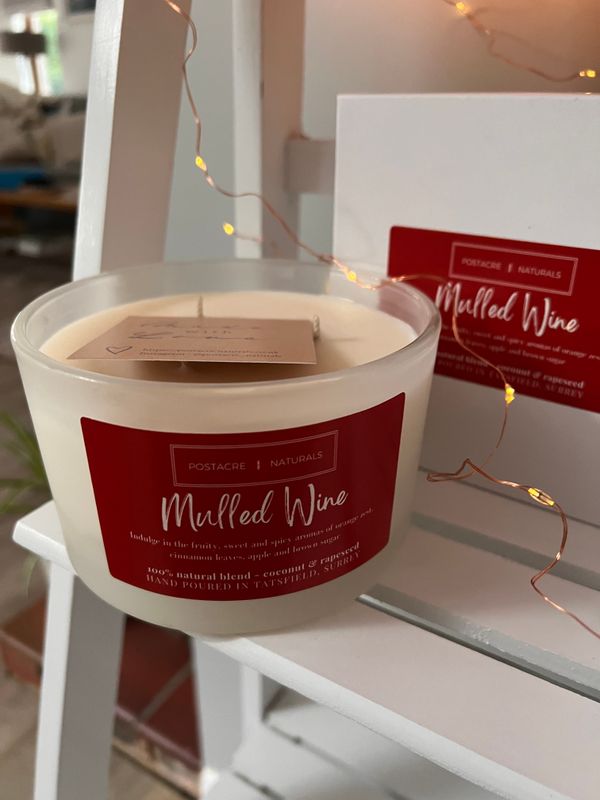 Mulled Wine - 3 Wick - Boxed (550g)(V)