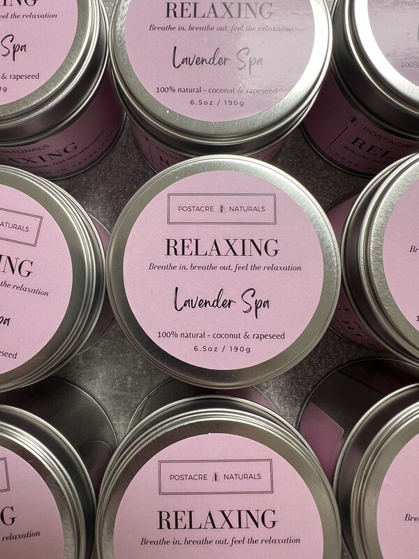 RELAXING - Lavender Spa - 20cl Tin (V)