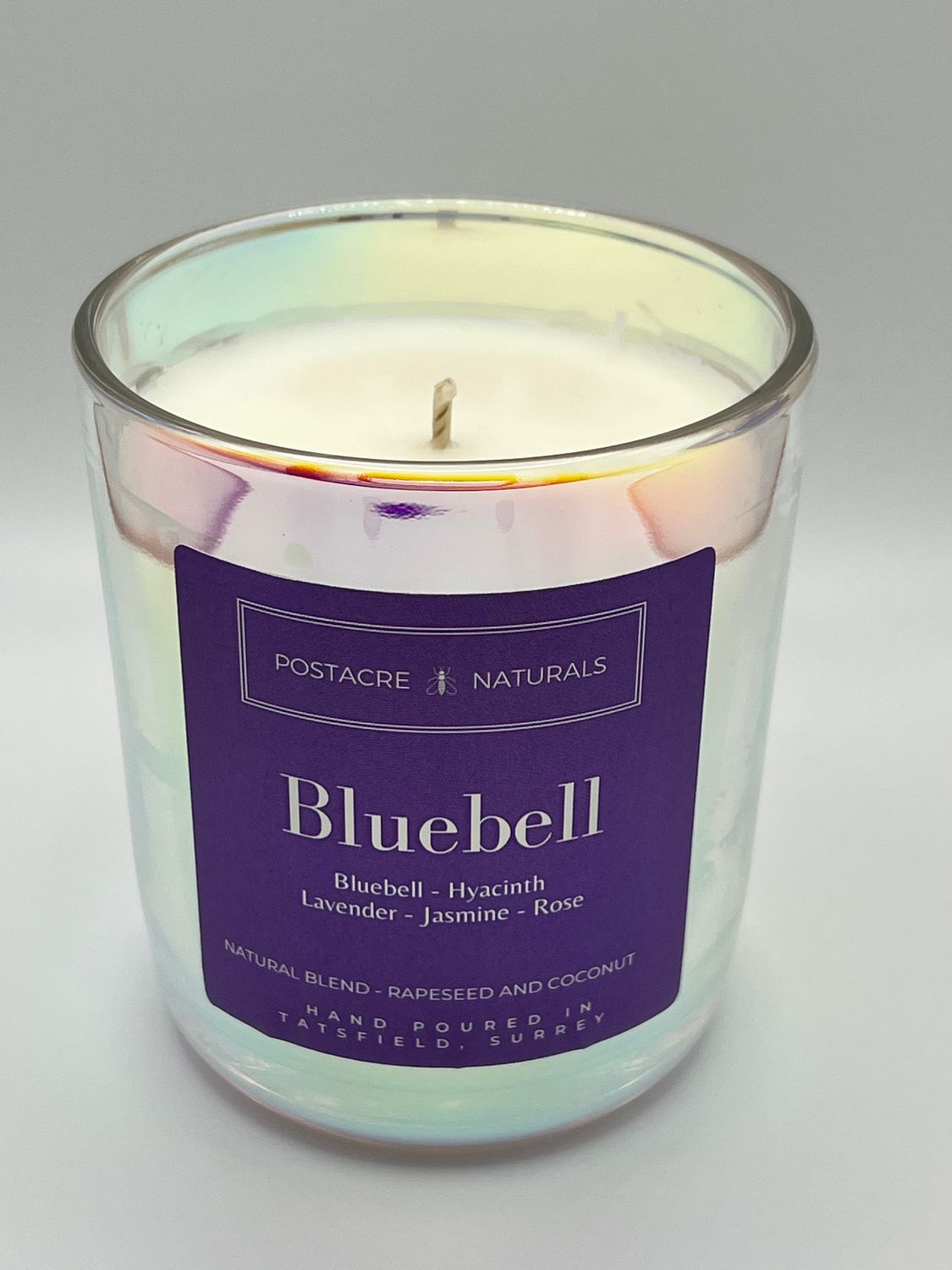 Bluebell Candle 30cl (V)  IRIDESCENT BOXED
