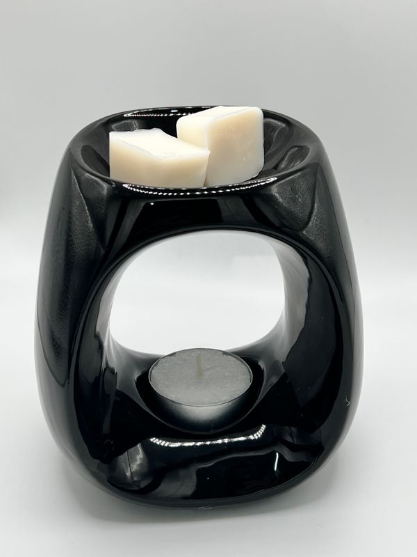 Wax Burner - Black (incl 1 wax melt bar)