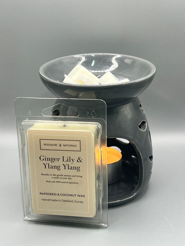 Ginger Lily &amp; Ylang Ylang (HAPPY) - Wax Melt (V) (72g)