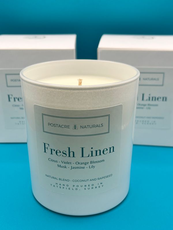 Fresh Linen Candle - 30cl (V) BOXED