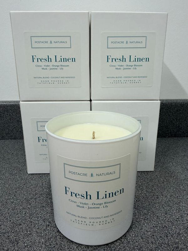 Fresh Linen Candle - 30cl (V) BOXED