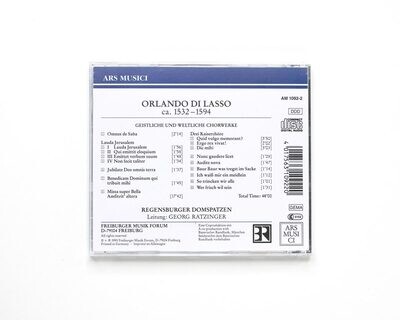Orlando Di Lasso - CD der Regensburger Domspatzen