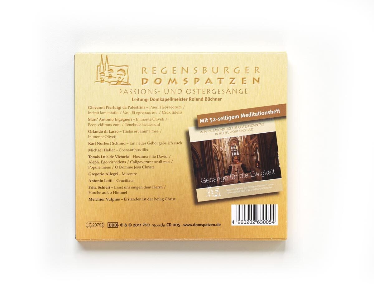 独CD Regensburger Domspatzen; Buchne PACEM PEACE  7790362 Glissando /00110 Cd Regensburg Domspatzen Buchne Pacem Peace 7790362