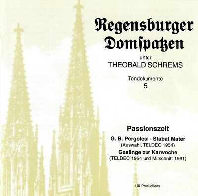 Tondokumente 5: Passionszeit (1954/1961)