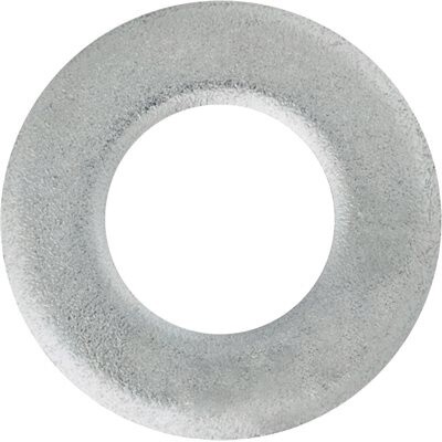 1657pk-12MM ZINC DIN 125 METRIC FLAT WASHER - ZINC 25PK