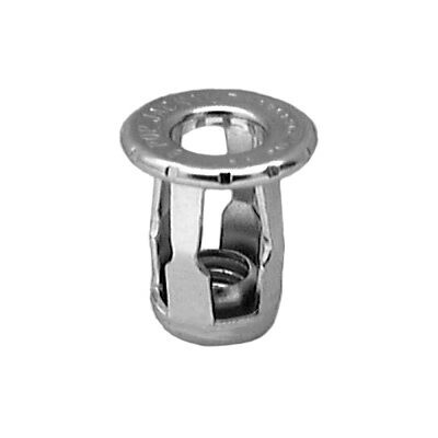 METRIC EXPANSION NUTS M6-1.0 THREAD ZINC PLATED 25pk