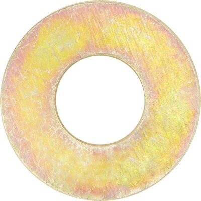 3/8 USS HI STRENGTH WASHER ZINC-YLW 100PK