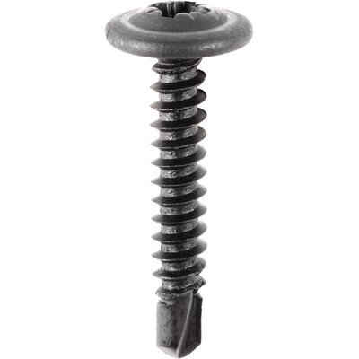 19006- M4 2-1.41 X 25MM ROUND WASHER HEAD TEKS TAPPING SCREW 100pk