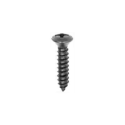 10165- #8 X 3/4 PHIL OVAL HD T.S. BLACK OXIDE 100PK