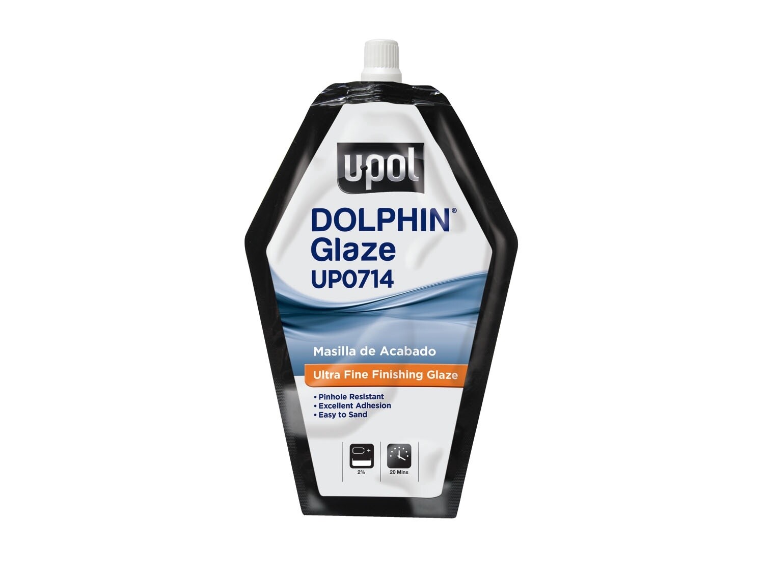 DOLPHIN GLAZE, Ultra Fine Finishing Glaze, Turquoise, 15 oz