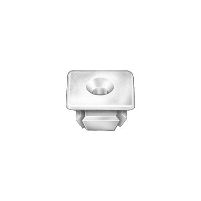 NYLON GRILLE NUT #8 OR #10 SCREW SIZE 1/2 HEAD 50pk