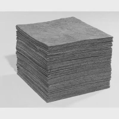 New Pig 100-Pack Gray Sonic Bonded Mat Pads, Mediu