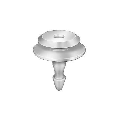 NISSAN COWL VENT RETAINER 13MM STM LGTH 25pk
