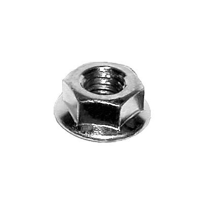 SPIN LOCK NUT W/SERRATIONS 1/2-13 THRD 1&quot; O.D. 25PK
