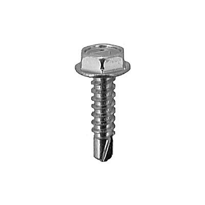 9615- #10 X 3/4 HEX WASHER HEAD TEKS T.SZINC 100pk