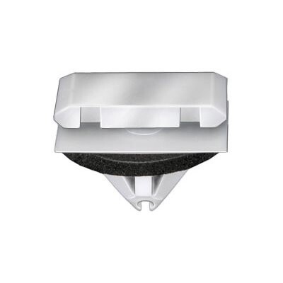 21242- GM MOULDING CLIP WHITE NYLON 15pk