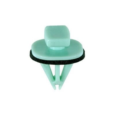 21158-GM MOULDING CLIP - GREEN NYLON 10PK