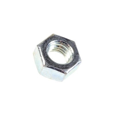 8MM-1.25 DIN 934 HEX NUT - ZINC 100PK