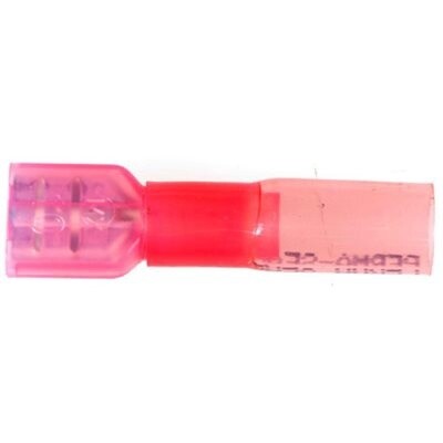 13660-KRIMP AND SEAL TERMINAL .250 STUD 22-18 GA. 10PK