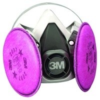 3M Lrg HalfFace P100 Bodyman Respirator