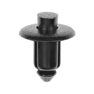 22058-Ford Push-Type Retainer, Black Nylon10pk