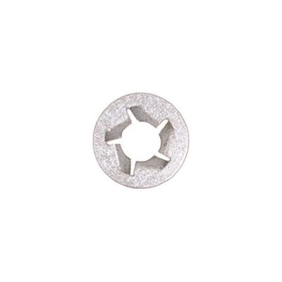 12123- PUSHNUT BOLT RETAINER M6-1.0 12.7MM OD -ZINC 100pk