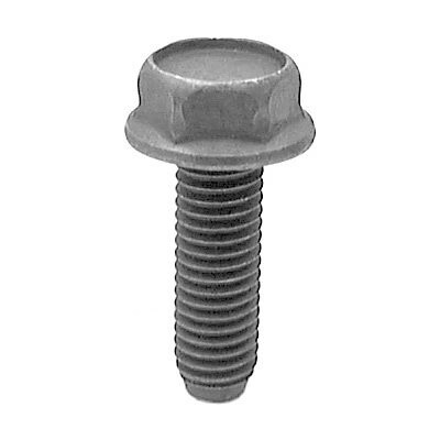 11639- 8 X 1.25 X 25MM METRIC HEX FLANGE HD SCREW - PHOS 25pk