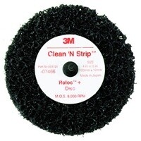 4in Roloc+ Clean&amp;Strip Disc 10\bx