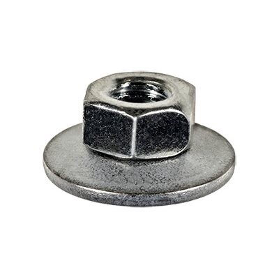 M6-1.0 FREE SPINNING WASHER NUT 18MM OD 25PK