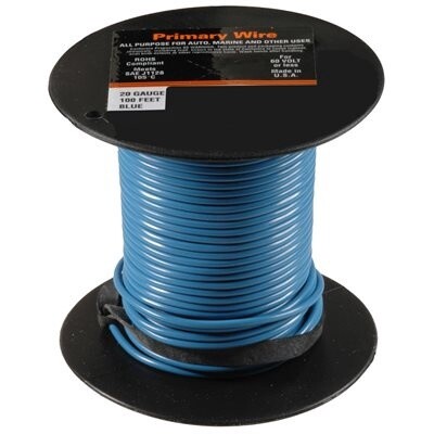 PRIMARY WIRE 20 GAUGE BLUE