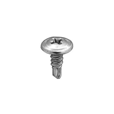 12095- #8 X 1/2 PHILLIPS WASHER HD TEKS TAP SCREW - ZINC 50pk
