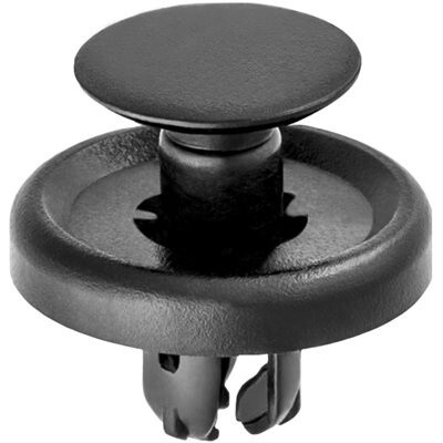 20869-TOYOTA PUSH-TYPE RETAINER-BLACK NYLON 10pk