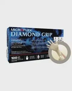 Microflex DIAMOND GRIP MF-300 LATEX GLOVES XL