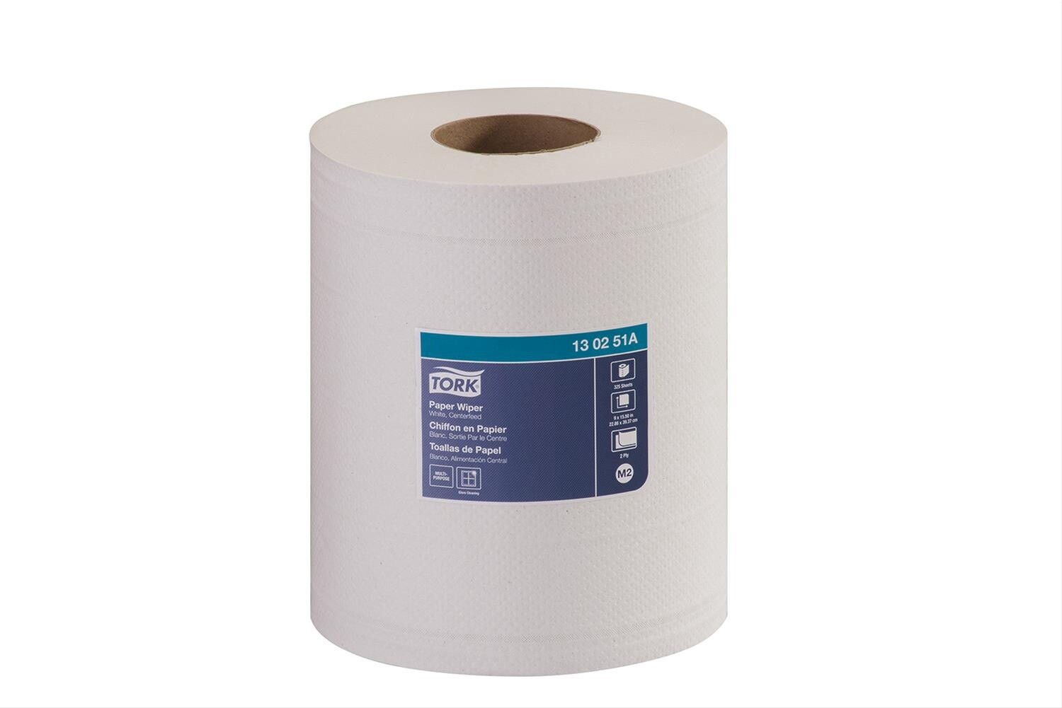 SCA Tork Center Pull 2-Ply A-Tork Wiper Towels 13025A- 4Pk-1