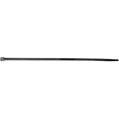 9724pk-BLACK NYLON CABLE TIE 14&quot; LENGTH 25pk