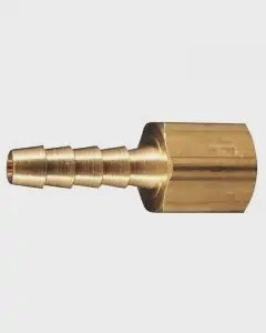 3/8&quot; M. End, 3/8&quot; ID Hose