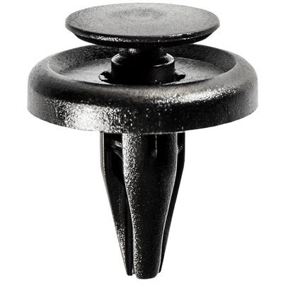 21225-TOYOTA PUSH TYPE RETAINER - BLACK NYLON 5pk