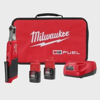 Milwaukee Tool M12 FUEL 1/4&quot; Hi-Speed Ratchet Kit