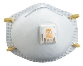 3M Company RESPIRATOR PARTICLE N95 W/VALVE 10/BX