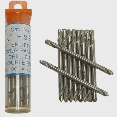 SG Tool Aid 1/8&quot; Stubby Body Panel Drill Bit with Double Ends
