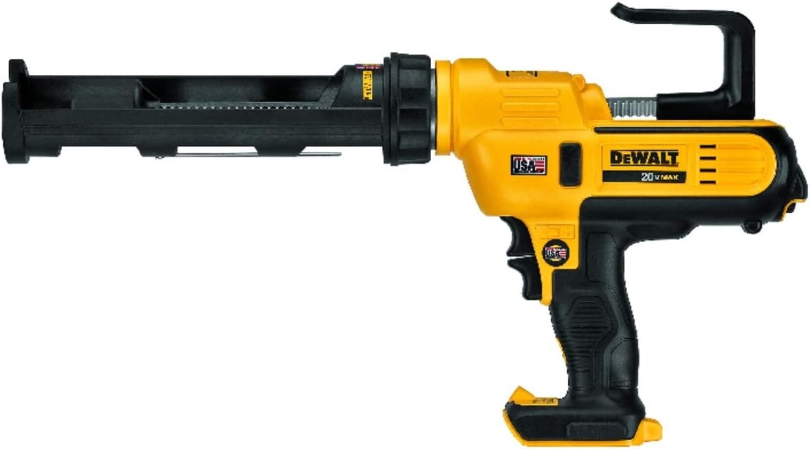DEWALT 20V MAX* Cordless Caulking Gun, 10oz/300ml, Tool Only (DCE560B)