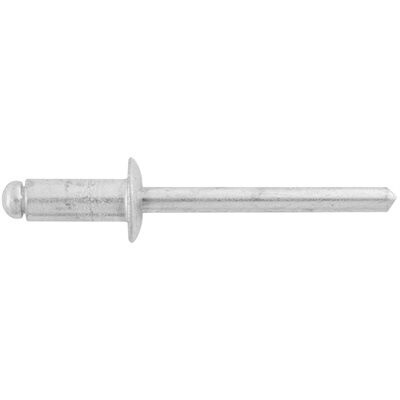 1900pk-Pan-L Rivets Dome 3/8&quot; Diameter 3/16&quot; Grip 1/8&quot;-1/4&quot;-100pk