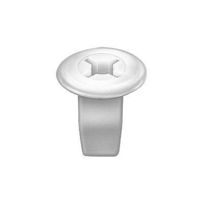 14695- SCREW GROMMET 16MM HEAD DIA. 17MM LENGTH 25pk